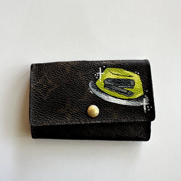 Custom Painted Authentic Louis Vuitton Keyholder (The Office TV Show)